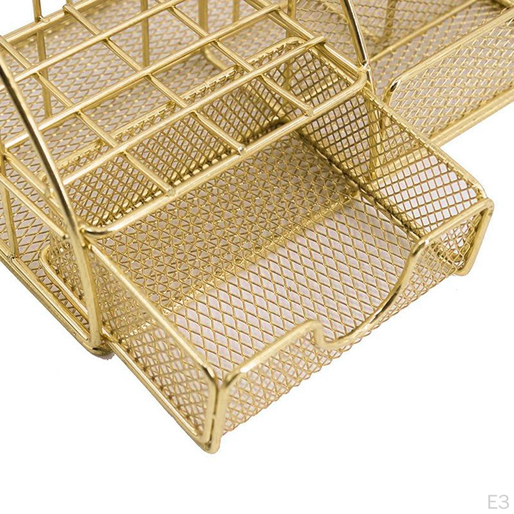 Organizer - Accessories Desk Storage for Paper and Office Supplies Decorative