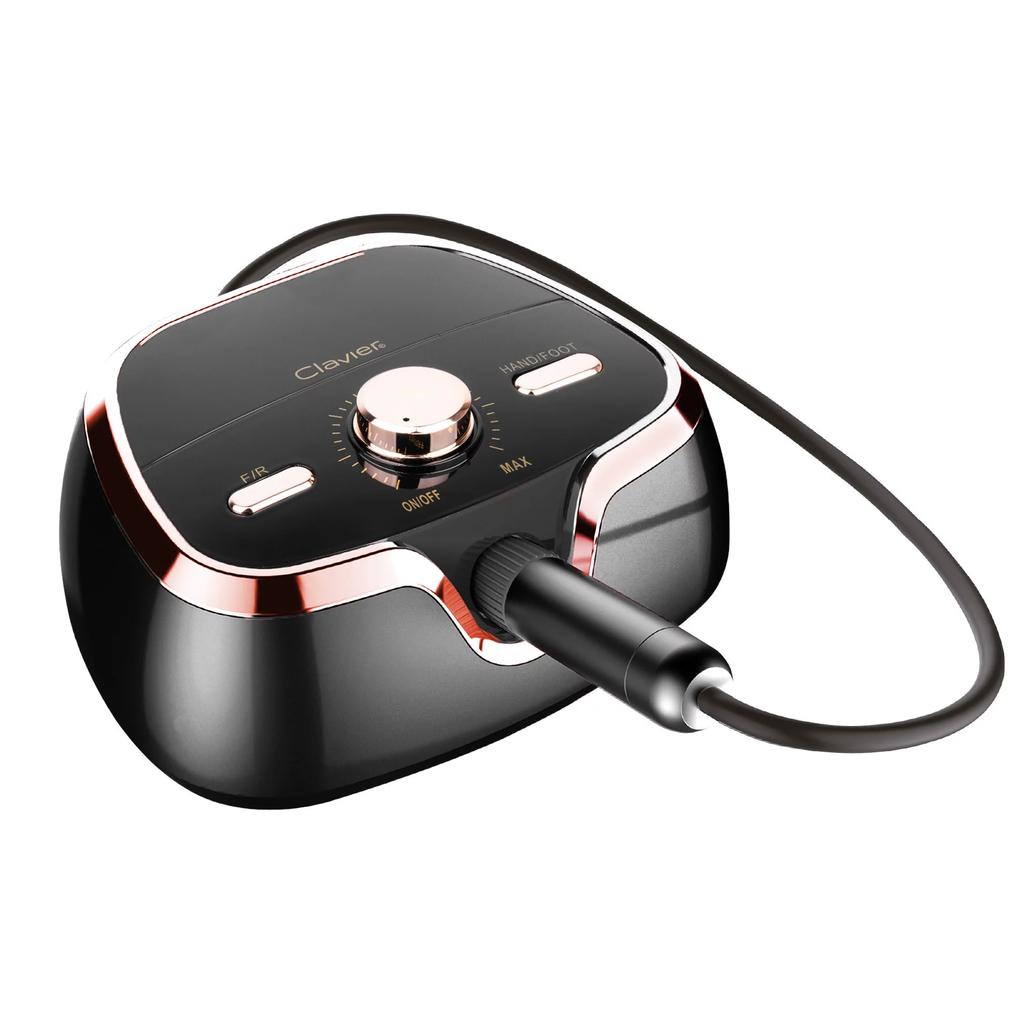Tastiera fx800 fresatrice cosmetica per unghie manicure 65w - nera