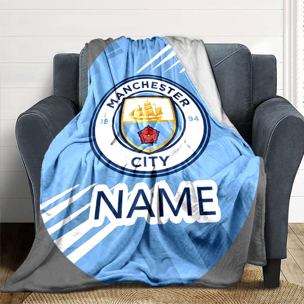 Custom Name FC Ingolstadt Team Crest blanket for Couch & Bed, Plush Cozy Fuzzy Blanket Super Soft & Warm Blankets for Fall and Winter. 0908277