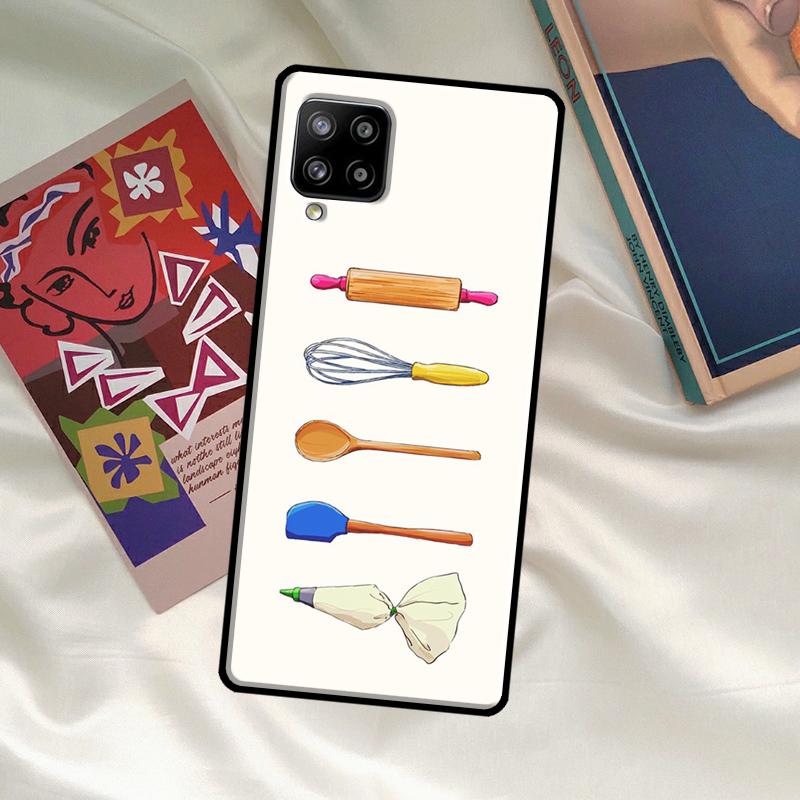 Cooking Chef Knives Case For Samsung Galaxy A06 A16 A56 A36 A26 A54 A34 A14 A52 A32 A12 A13 A33 A53 A15 A35 A55