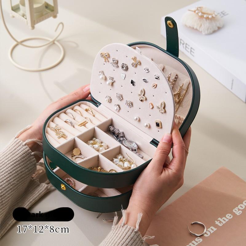 Maillard Multi-layer Jewelry Box, Jewelry Storage Box, Ring Stud Earrings, Earrings, Jewelry Storage Box.