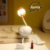 3 Lighting Modes Funny Chicken Night Light Soft Light Creative Desk Lamp  Small Gifts