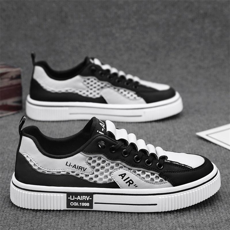 New Arrival Men's Shoes Summer 2025 Versatile Breathable Trendy Student Men's Shoes Fashionable Lightweight Sports Casual Shoes