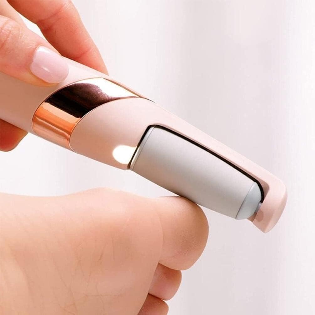 Electric Foot File Hard Skin Remover - Ergonomic Handle Design Foot Callus Remover - Rechargeable Foot File Heel Scraping - Calluses Rubbing 360°