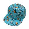 Little Yellow Duck Printed Hip Hop Baseball Cap Flat Rim Cap Casual Hat Duck Yellow Sunshade Sunscreen Hat