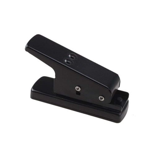 Professional Guitar Plectrum Punch Pick Portable Pick Puncher Pick Maker DIY Card Cutter Machine Black Durable and Nice