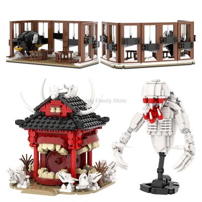 JJK Jujutsued Τούβλα Sukuna Itadori Yuji Φιγούρα Anime MOC Ναός Συμβατά Δομικά Τούβλα Παιχνίδια για Ενήλικες Για Παιδιά Φίλους Δώρο