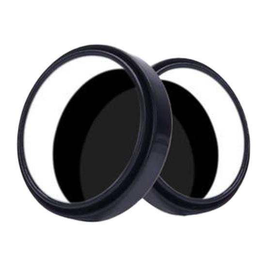 2Pcs Blind Spot Spiegel 360 Grad Rotation Weitwinkel Wasserdichte Auto