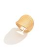 DIEZI Exaggerated Pearl Geometric Rings For Women Men Girls Gift Punk Fashion Flower Gold Silver Color Knuckle Joint Ring