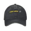 Back To The Future Mall Unisex Baseball Caps Distressed Denim Washed Hats Cap Retro Outdoor Workouts Snapback Hat