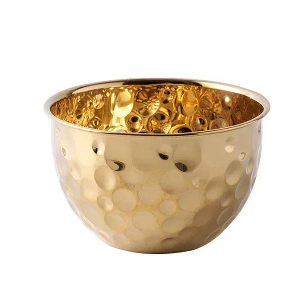 Verdickte Obstschale Edelstahl Obstausstellungsplatte Eiertopf Salatteller Küche