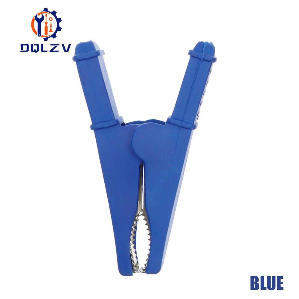 1PCS 75MM Insulated Crocodile Clip 50A Crocodile Clip Car Caravan Van Battery Test Lead Clips Alligator Clips
