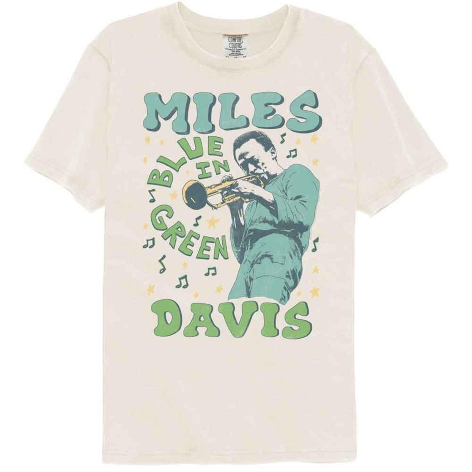 Miles Davis Blue In Green Ivory Comfort Colors T-Shirt XL
