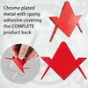 1/2/3pcs of Large G Car Logos Square And Compass Stickers for Cars Trucks Motorcycles Gifts And Additions