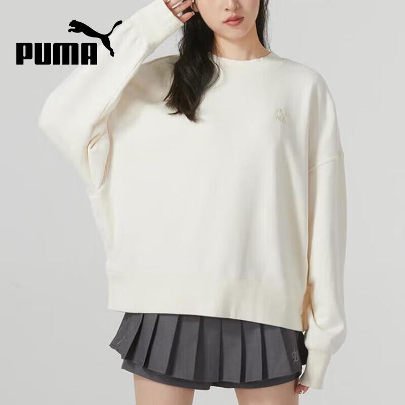 PUMA Women s Crewneck Sweatshirt L