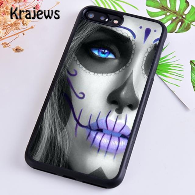 Cute Day Of The Dead Skull Owl Phone Case Cover For iPhone 17 Air 16 15 14 plus 12 13 pro max coque Fundas