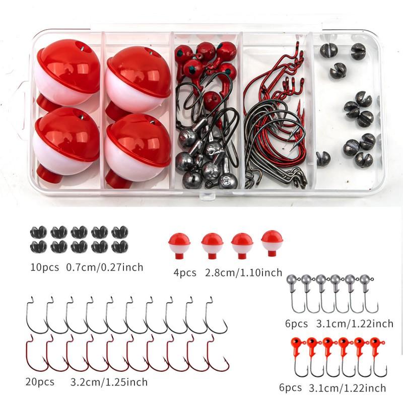 113pcs Fishing Lures Set Bass Trout Freshwater Saltwater Baits Christmas Gift Anglers