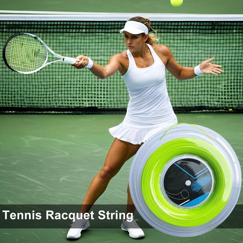 Tennis Practice String Shock Absorbing Lines for Ball Games Multifunctional 200m Soft and Arm Friendly Tennis Racquet String