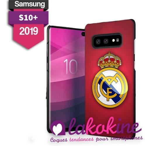 Coque Samsung Galaxy S10+ Real Madrid Rouge