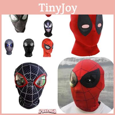 Spider-man Halloween Costume For Kids And Adults Funny Spiderman Mask Headgear