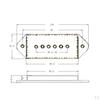 P90 puppy ear Pickups Neck & Bridge for Guitar Parts