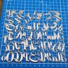 Letter Alphabet Metal Cutting Dies DIY Scrapbooking Paper Cards Album Stencil