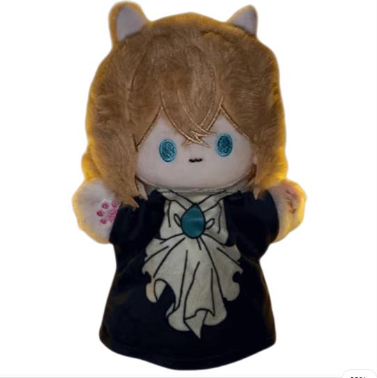 

New Violet Eternal Garden Periphery Violet Hand Puppet Plush Toy Cute Sunny Day Cotton Doll Toy Collection Gifts
