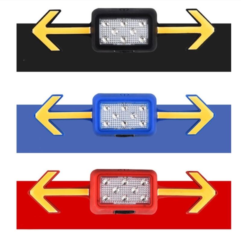 Cycling Helmets Taillight Helmets Turn Signal Light LED Safety Warning Light Cycling Safety Light Easy Installation
