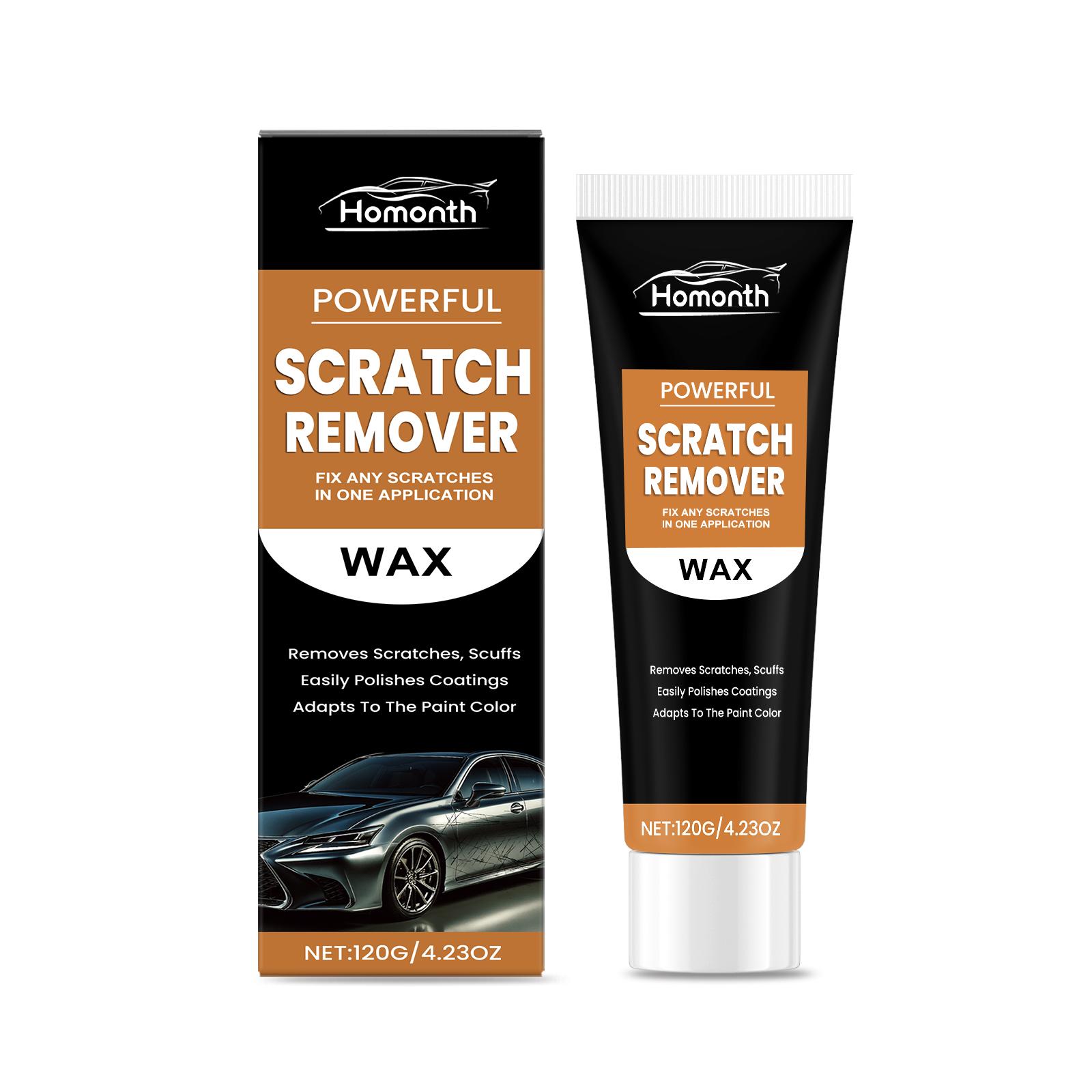 

Homonth Car Scratch Removal Paste, Multi-Functional Car Cleaning and Rust Removal, Scratch Repair, 120g