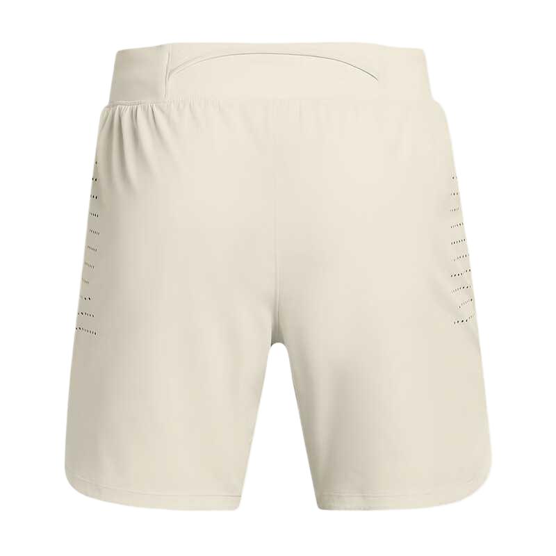 Under Armour Comfortable Breathable Sports Woven Solid Color Lace-Up Mid-Rise Casual Shorts Men shorts Beige 1383268-110
