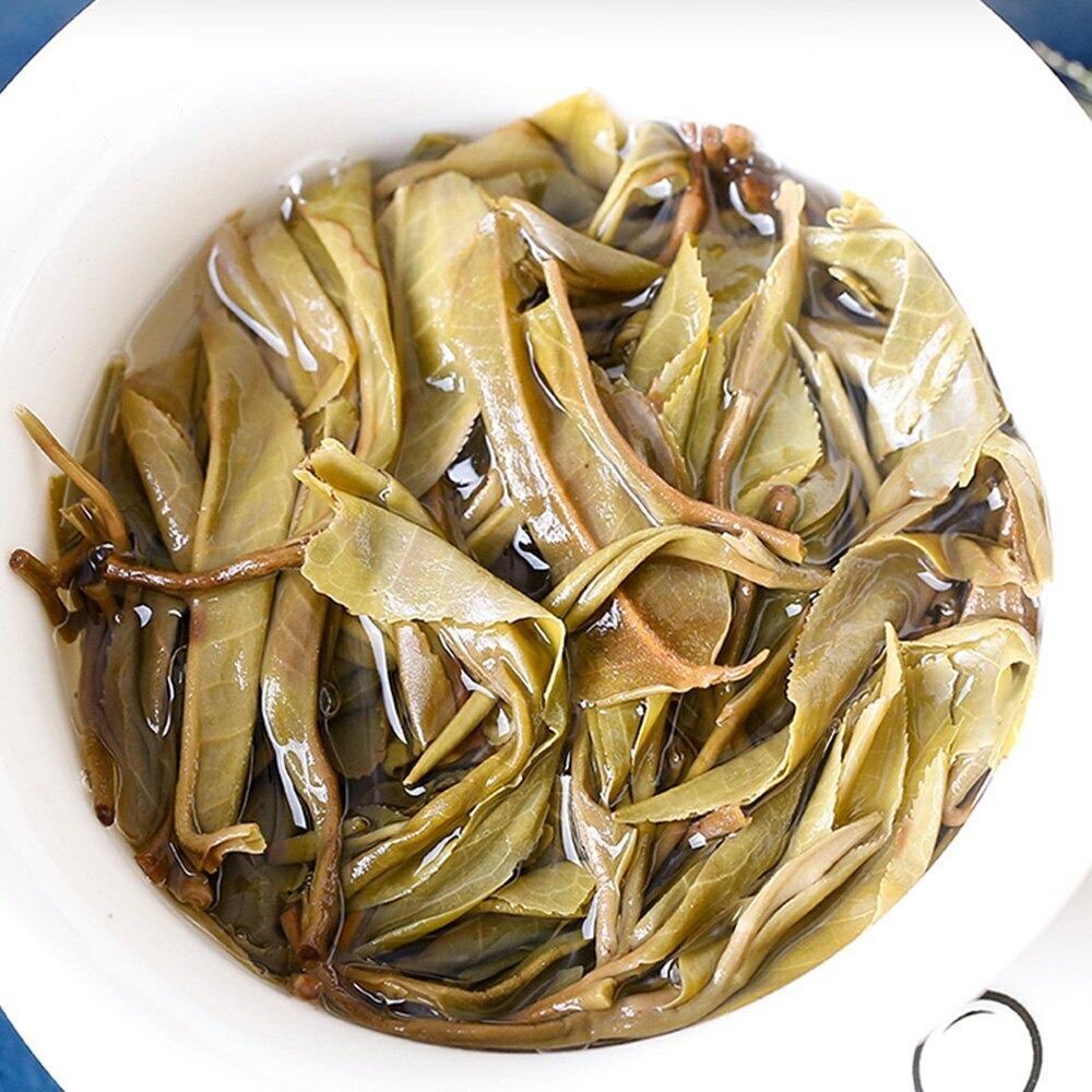 Organic Ripe Pu'er Tea 357g Jingmai Mountain Loose Leaf Natural Orchid Scent Energy Boost