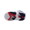 Jordan Air Jordan 7 Sweater High-Top Kleinkindschuhe Weiß Blau Säugling und Kleinkind 304772-133