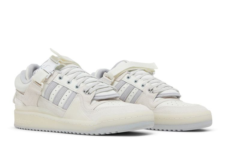 Men's Sneakers Adidas Forum Buckle Low Bad Bunny Last Forum Cloud White/Clear Onix/Chalk White
