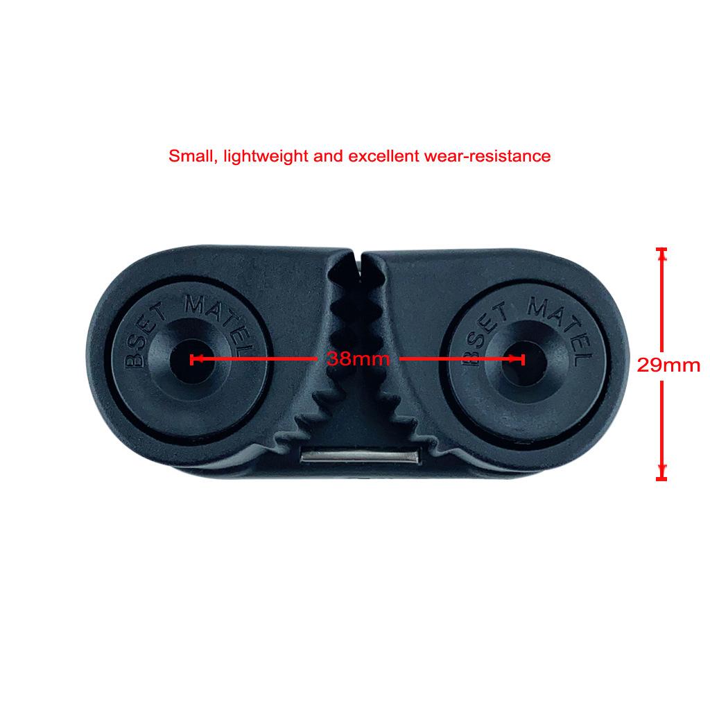 Dual Nylon Roller Ball Rope Clamp for Pilates Equipment