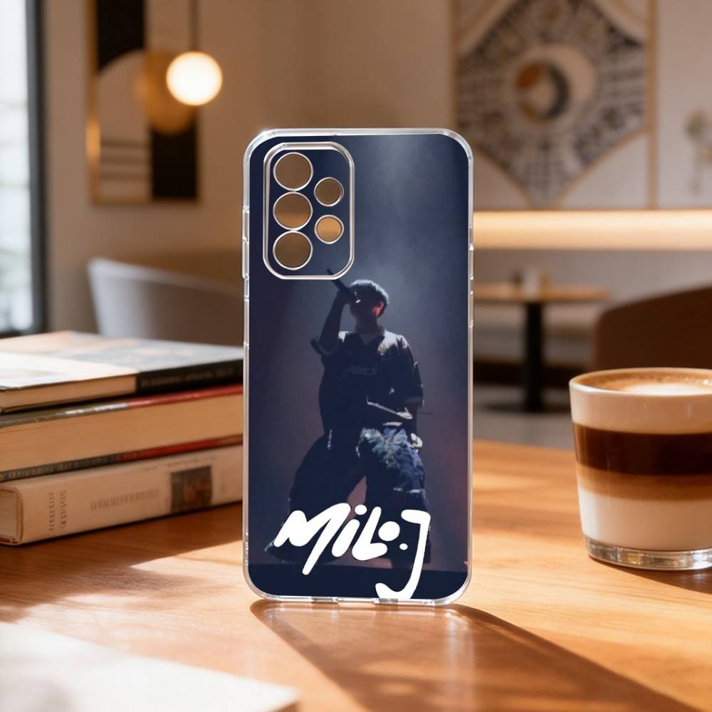 

M-Milo J 111 Rapper Singer Phone Case Transparent Silicone Soft For Samsung S25,S24,S21,S22,S23,S30,Ultra,S20,Plus,Fe Samsung S235G