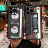 Cover for Motorola Moto Edge 50 30 Fusion 40 neo Ultra Pro G54 G24 G05 G35 G55 G64 G75 G84 G85 Case Cassette Tape Music Retro