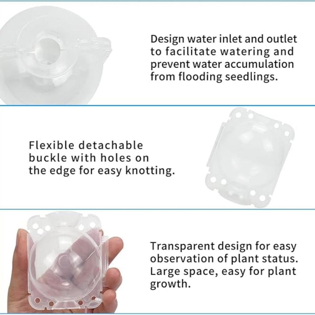Easy-Cut High-Pressure Plant Rooting & Cloning Ball - Versatile Indoor/Outdoor Gardening Tool for Propagation and Grafting