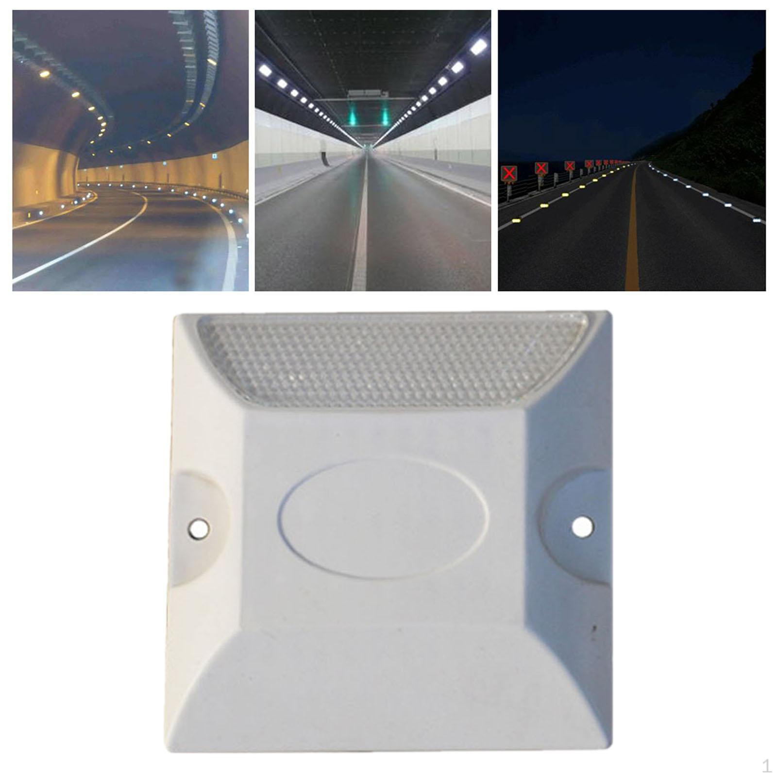 

Наземный маркер Светоотражатель для подъездной дорожки Коммерческий Яркий Цвет Стабильный Светоотражающий Дорожный Шип для Скорости Single sided