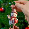 1 par julenisseanheng Akryl Fargerik hengende julepynt Klassisk julenisse Festlig juledekor Gaver til venner Familie