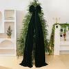 Holiday Velvet Bow for Christmas Tree and Decorations Large Size 15 74 by 78 74 Inches Suitable for Garland and Table Displays