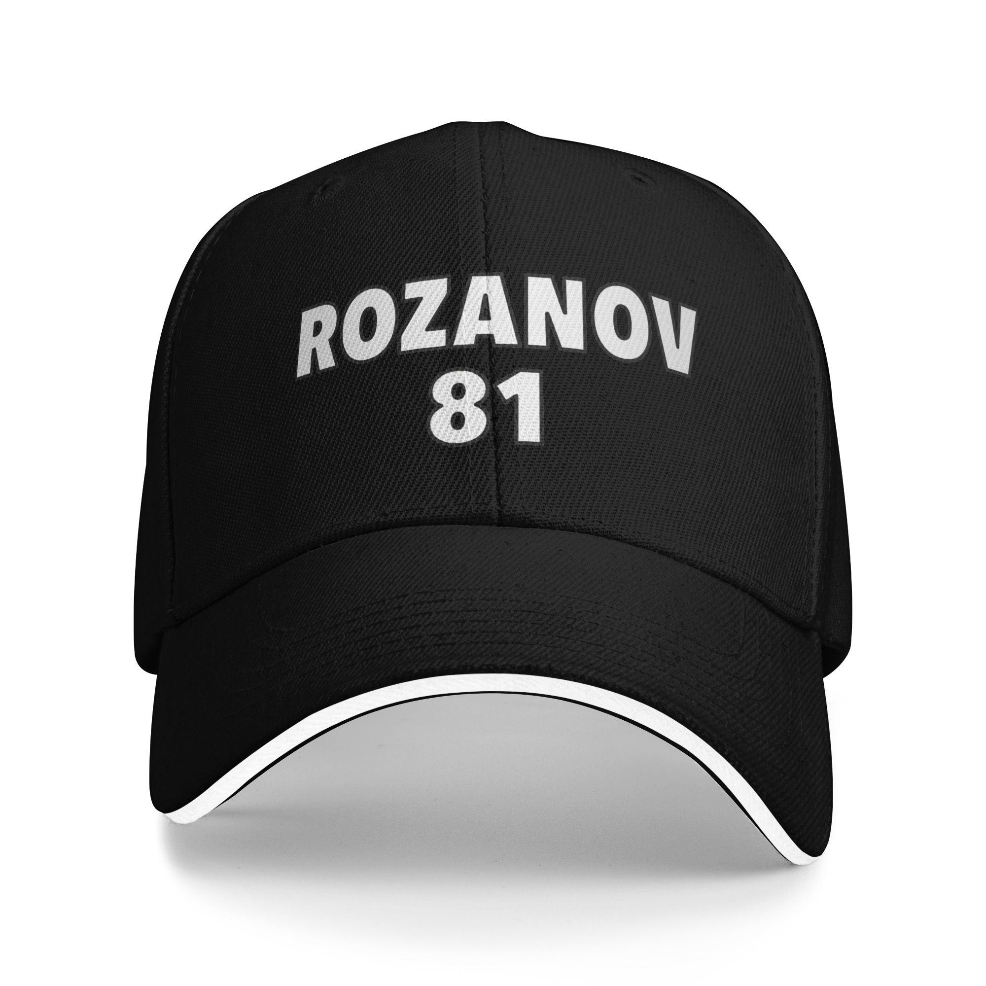 

Rozanov Jersey Number 81 Design Baseball Cap Trendy Trucker Hat Summer Female Male Hunting Camping Baseball Caps One Size