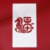 Chinese Blessing Words Red Packets DIY Template Coloring PVC Red Envelopes Stamping Stencils Calligraphy Handmade