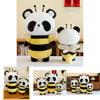 Adorable Bee Panda Plush Toy Soft And Huggable Companion For Kids And Girls