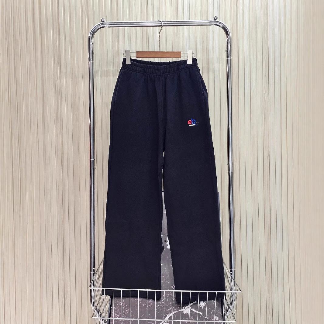 

Poison Family Original Paris Rainbow Logo Wide-Leg Sweatpants Extra Small чорний