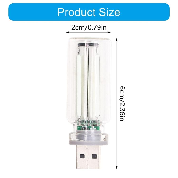 USB Car LED Lighting Atmosphere Light Retro Inspired Auto Interior Mood Lamps Mini LED Bulb Lamp USB Touch Night Light