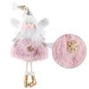 Crochet Angels Ornaments Doll Pendant Christmas Tree Decor Kids 1Set