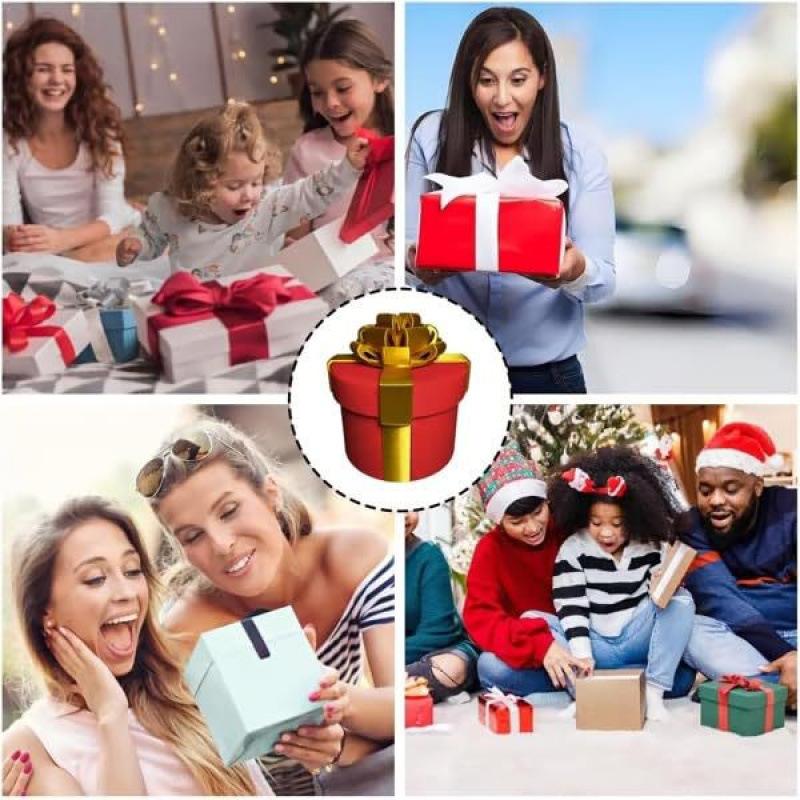 Annoying Mini Nested Screw Gift Box Fun Christmas Nested Gift Box Toy Christmas Gift Boxes Creative 3D Print Prank Plaything Toy