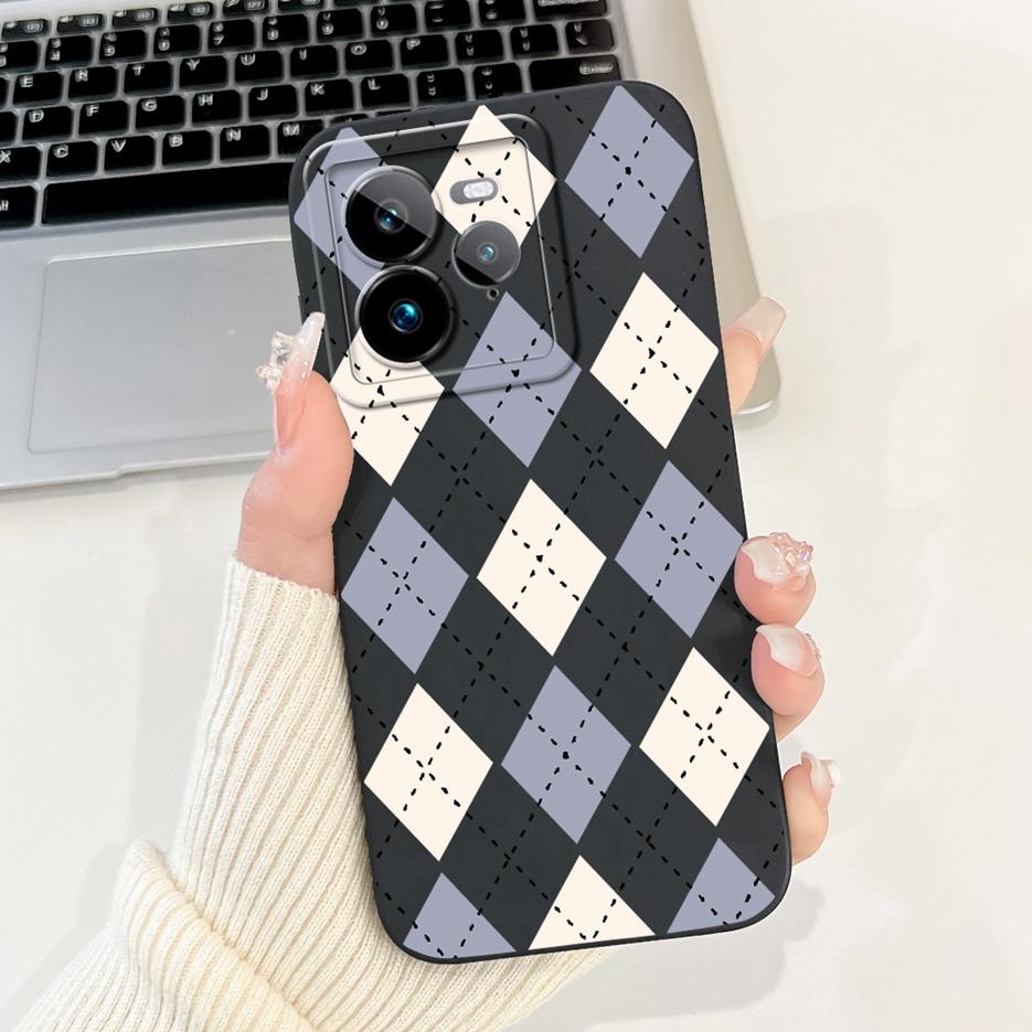 For Realme GT7 Case GT 7T 5G RMX5061 Luxury Art Painted Cover Soft Silicone Case For Realme GT 7 Pro GT7 T RealneGT 7T 5G Fundas