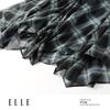 ELLE French Plaid Chiffon A-line Skirt