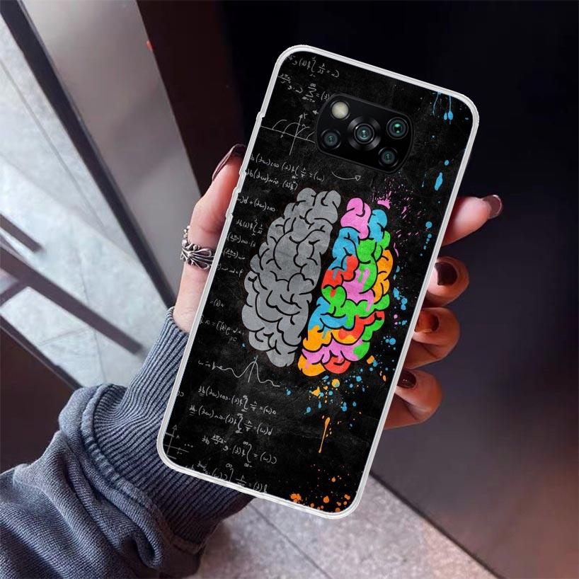 Physics Chemical Mathematics Phone Case For Xiaomi Poco X5 X6 X7 Pro F7 Ultra M7 Redmi 15C 15 13C 13 12C 12 10 10C 10A 9 9C 9T 9